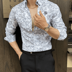 Black Dragon 8 - Black Shirt for Men - Sarman Fashion - Wholesale Clothing Fashion Brand for Men from Canada