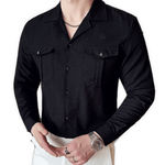 Black Dragon 800 - Shirt for Men - Sarman Fashion - Wholesale Clothing Fashion Brand for Men from Canada