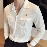 Black Dragon 800 - Shirt for Men - Sarman Fashion - Wholesale Clothing Fashion Brand for Men from Canada