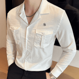 Black Dragon 800 - Shirt for Men - Sarman Fashion - Wholesale Clothing Fashion Brand for Men from Canada