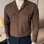 Black Dragon 800 - Shirt for Men - Sarman Fashion - Wholesale Clothing Fashion Brand for Men from Canada