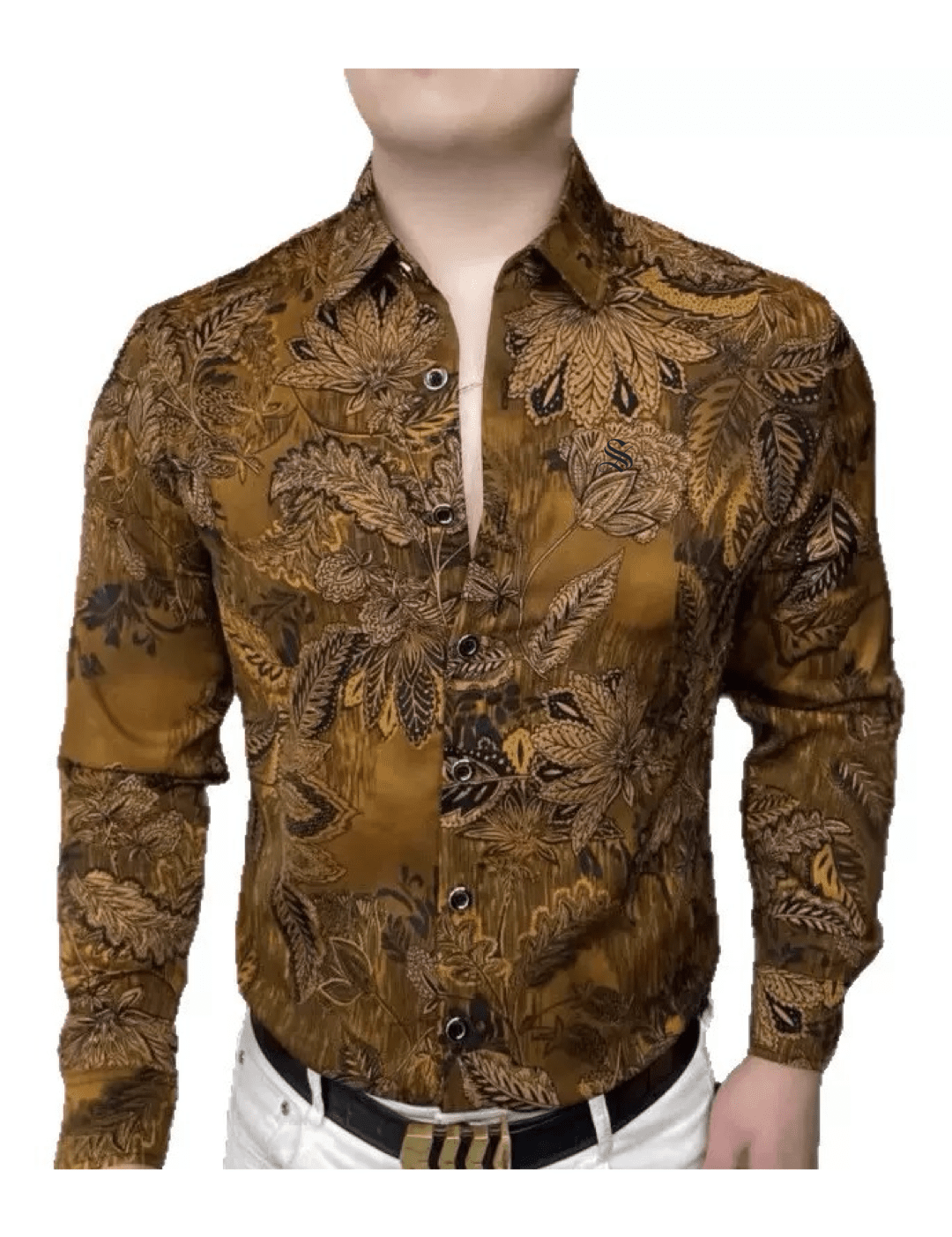 Black Dragon 803 - Shirt for Men - Sarman Fashion - Wholesale Clothing Fashion Brand for Men from Canada