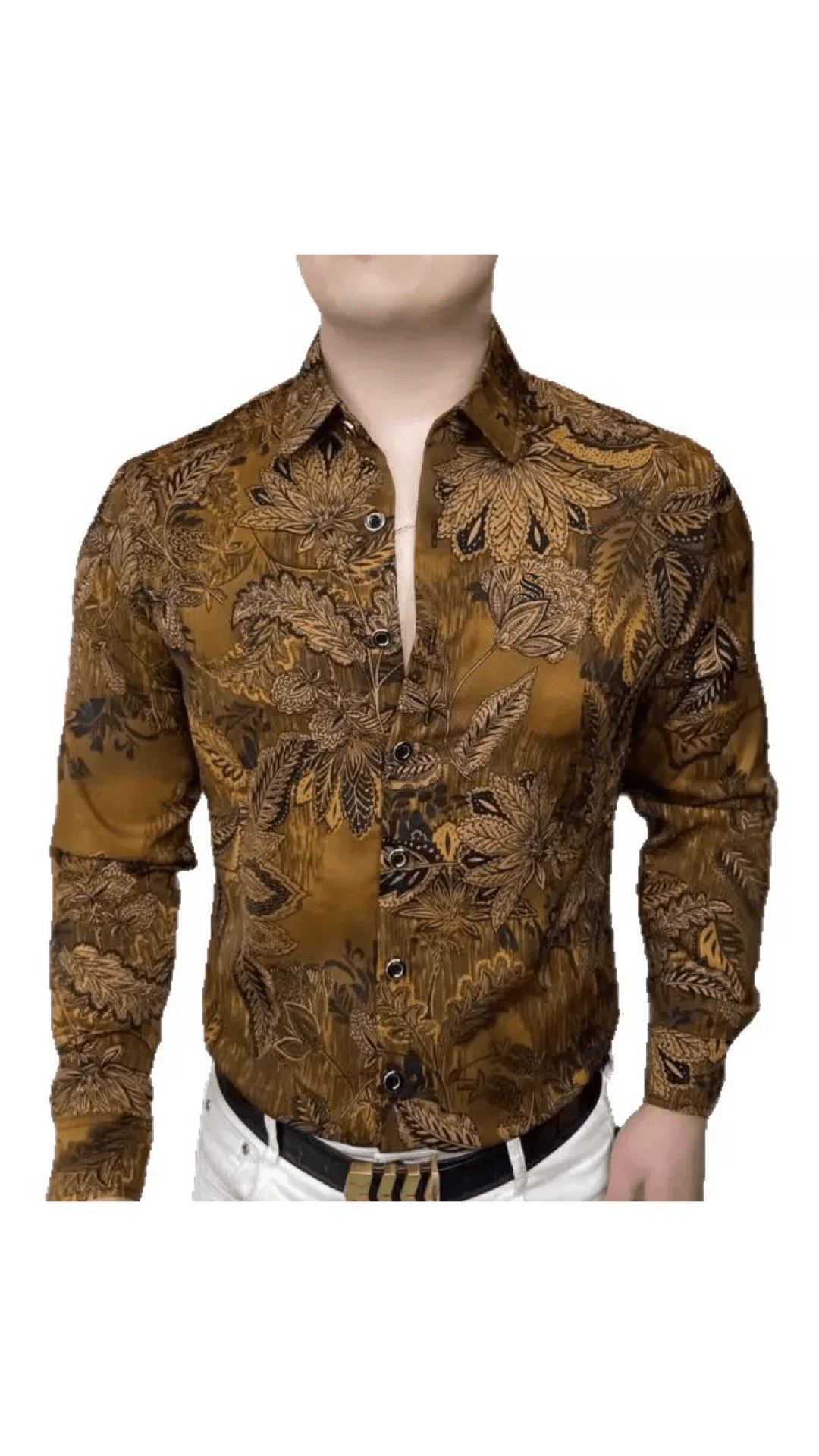 Black Dragon 803 - Shirt for Men - Sarman Fashion - Wholesale Clothing Fashion Brand for Men from Canada