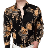 Black Dragon 806 - Shirt for Men - Sarman Fashion - Wholesale Clothing Fashion Brand for Men from Canada
