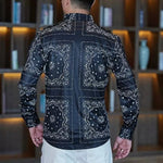 Black Dragon 807 - Shirt for Men - Sarman Fashion - Wholesale Clothing Fashion Brand for Men from Canada