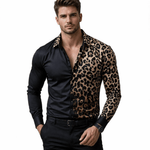 Black Dragon 810 - Shirt for Men - Sarman Fashion - Wholesale Clothing Fashion Brand for Men from Canada