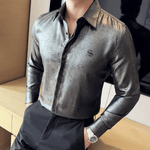 Black Dragon 9 - Black Shirt for Men - Sarman Fashion - Wholesale Clothing Fashion Brand for Men from Canada