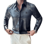Black Dragon 9 - Black Shirt for Men - Sarman Fashion - Wholesale Clothing Fashion Brand for Men from Canada