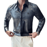 Black Dragon 9 - Black Shirt for Men - Sarman Fashion - Wholesale Clothing Fashion Brand for Men from Canada