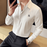 Black Dragon 9 - Black Shirt for Men - Sarman Fashion - Wholesale Clothing Fashion Brand for Men from Canada