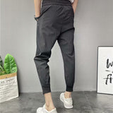 Black Wolf 3 - Men’s Casual Joggers - Sarman Fashion - Wholesale Clothing Fashion Brand for Men from Canada