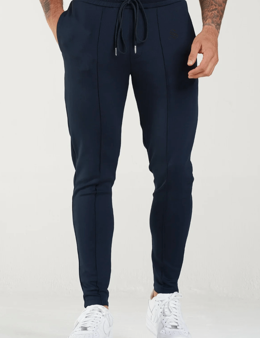 Black Wolf 5 - Men’s Casual Joggers - Sarman Fashion - Wholesale Clothing Fashion Brand for Men from Canada