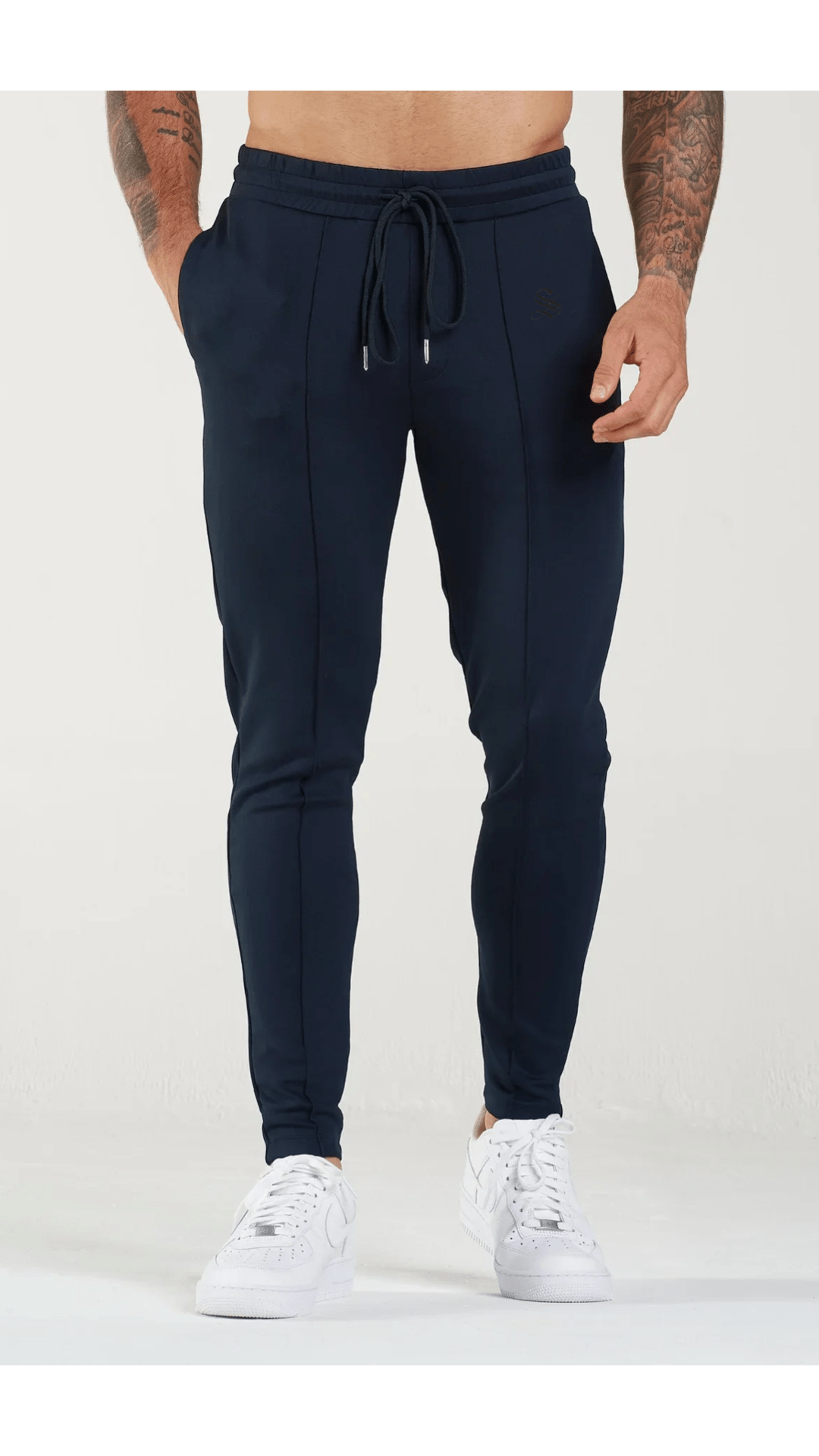 Black Wolf 5 - Men’s Casual Joggers - Sarman Fashion - Wholesale Clothing Fashion Brand for Men from Canada