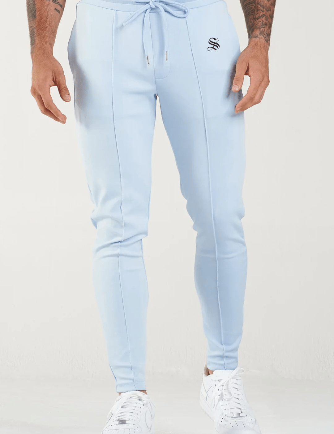 Black Wolf 5 - Men’s Casual Joggers - Sarman Fashion - Wholesale Clothing Fashion Brand for Men from Canada