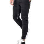 Black Wolf 5 - Men’s Casual Joggers - Sarman Fashion - Wholesale Clothing Fashion Brand for Men from Canada