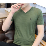 BlackList 17 - V-Neck T-Shirt for Men - Sarman Fashion - Wholesale Clothing Fashion Brand for Men from Canada