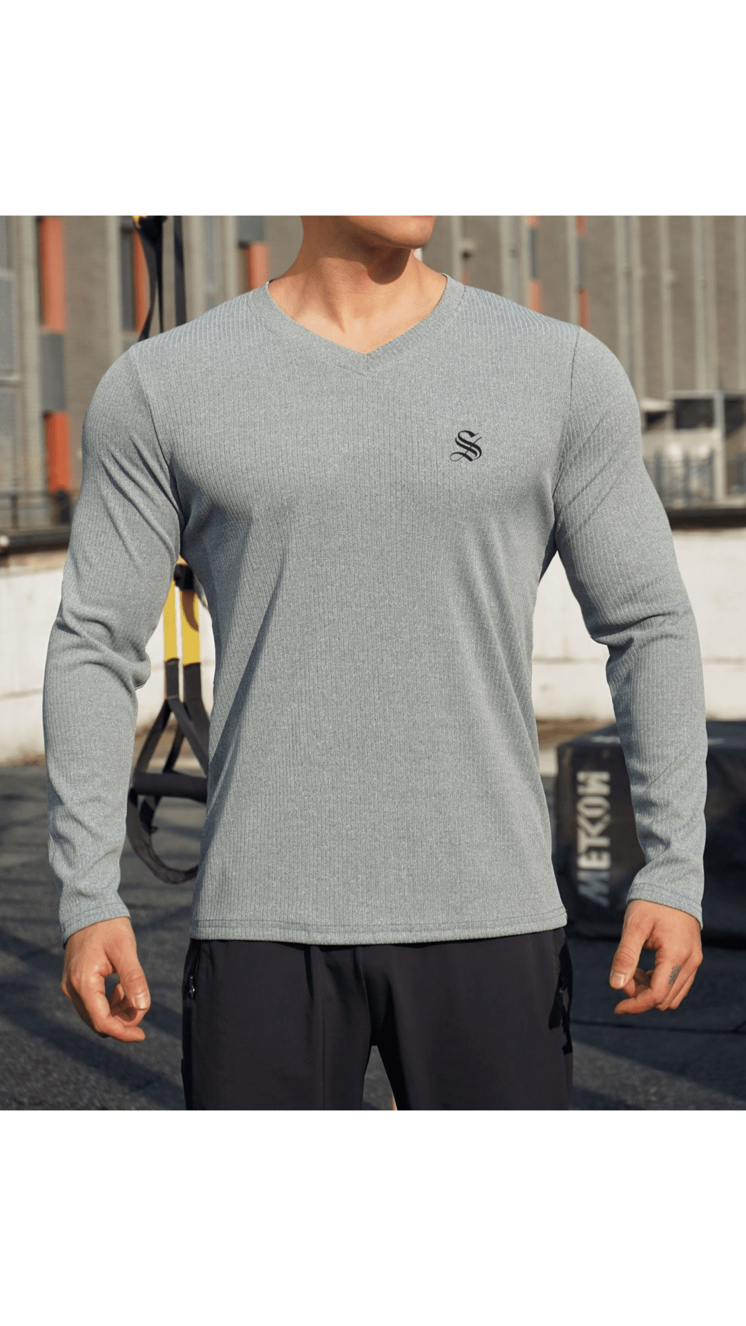 BlackList 44 - V - Neck T-Shirt for Men - Sarman Fashion - Wholesale Clothing Fashion Brand for Men from Canada