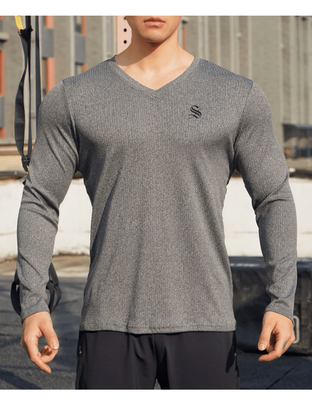 BlackList 44 - V - Neck T-Shirt for Men - Sarman Fashion - Wholesale Clothing Fashion Brand for Men from Canada