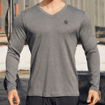 BlackList 44 - V - Neck T-Shirt for Men - Sarman Fashion - Wholesale Clothing Fashion Brand for Men from Canada