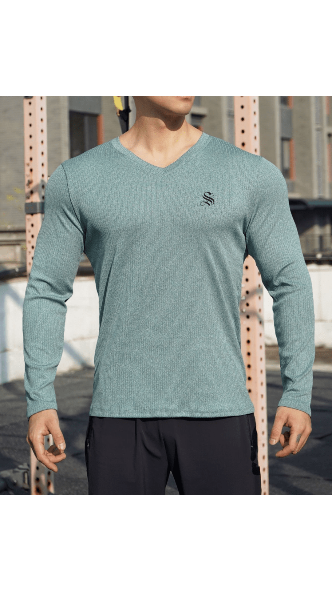 BlackList 44 - V - Neck T-Shirt for Men - Sarman Fashion - Wholesale Clothing Fashion Brand for Men from Canada