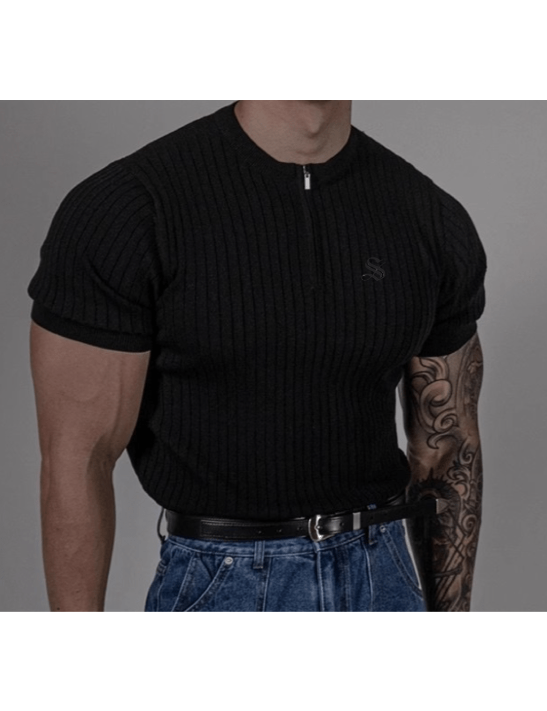 BlackMoon 6 - T-Shirt for Men - Sarman Fashion - Wholesale Clothing Fashion Brand for Men from Canada