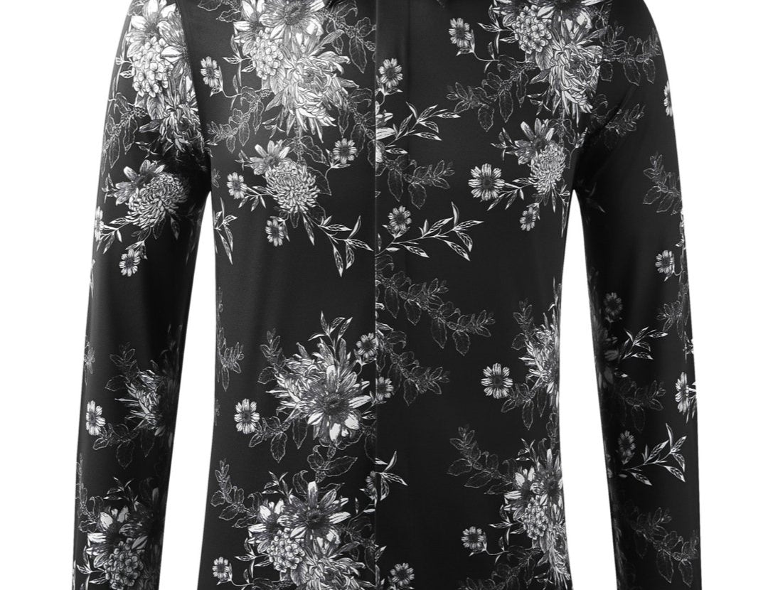 BlackSunFlower - Long Sleeves Shirt for Men - Sarman Fashion - Wholesale Clothing Fashion Brand for Men from Canada