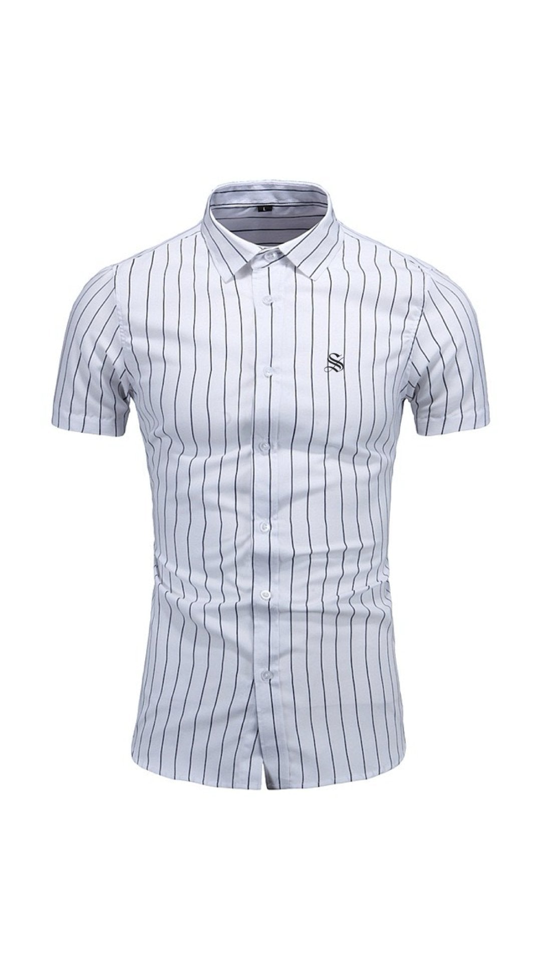 BLKOU - Short Sleeves Shirt for Men - Sarman Fashion - Wholesale Clothing Fashion Brand for Men from Canada