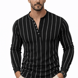 Blumio 121 - V - Neck Long Sleeve Shirt for Men - Sarman Fashion - Wholesale Clothing Fashion Brand for Men from Canada