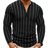 Blumio 121 - V - Neck Long Sleeve Shirt for Men - Sarman Fashion - Wholesale Clothing Fashion Brand for Men from Canada