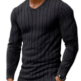 Blumio 22 - V - Neck Long Sleeve Shirt for Men - Sarman Fashion - Wholesale Clothing Fashion Brand for Men from Canada