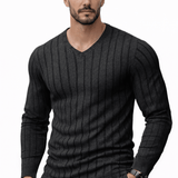 Blumio 22 - V - Neck Long Sleeve Shirt for Men - Sarman Fashion - Wholesale Clothing Fashion Brand for Men from Canada