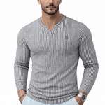 Blumio 24 - V - Neck Long Sleeve Shirt for Men - Sarman Fashion - Wholesale Clothing Fashion Brand for Men from Canada