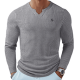 Blumio 24 - V - Neck Long Sleeve Shirt for Men - Sarman Fashion - Wholesale Clothing Fashion Brand for Men from Canada