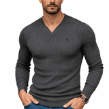 Blumio 25 - V - Neck Long Sleeve Shirt for Men - Sarman Fashion - Wholesale Clothing Fashion Brand for Men from Canada