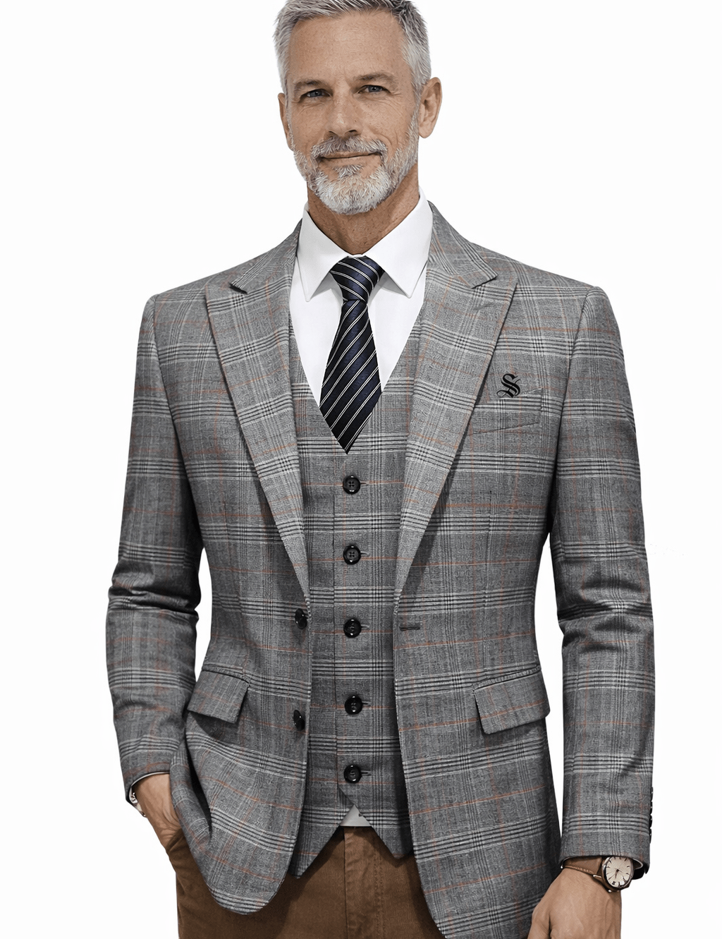 BluZ 3 - Men’s Suits - Sarman Fashion - Wholesale Clothing Fashion Brand for Men from Canada