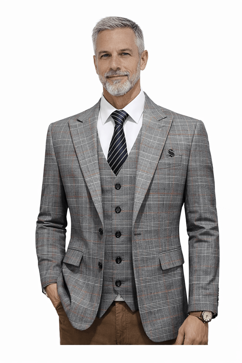BluZ 3 - Men’s Suits - Sarman Fashion - Wholesale Clothing Fashion Brand for Men from Canada
