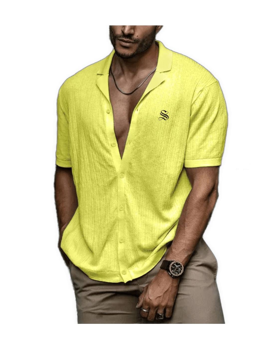 Bolpa 2 - V - Neck T-Shirt for Men - Sarman Fashion - Wholesale Clothing Fashion Brand for Men from Canada