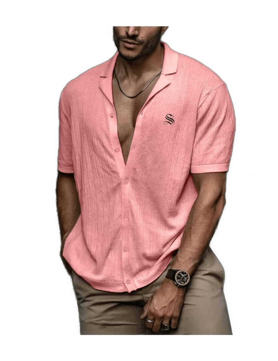 Bolpa 2 - V - Neck T-Shirt for Men - Sarman Fashion - Wholesale Clothing Fashion Brand for Men from Canada