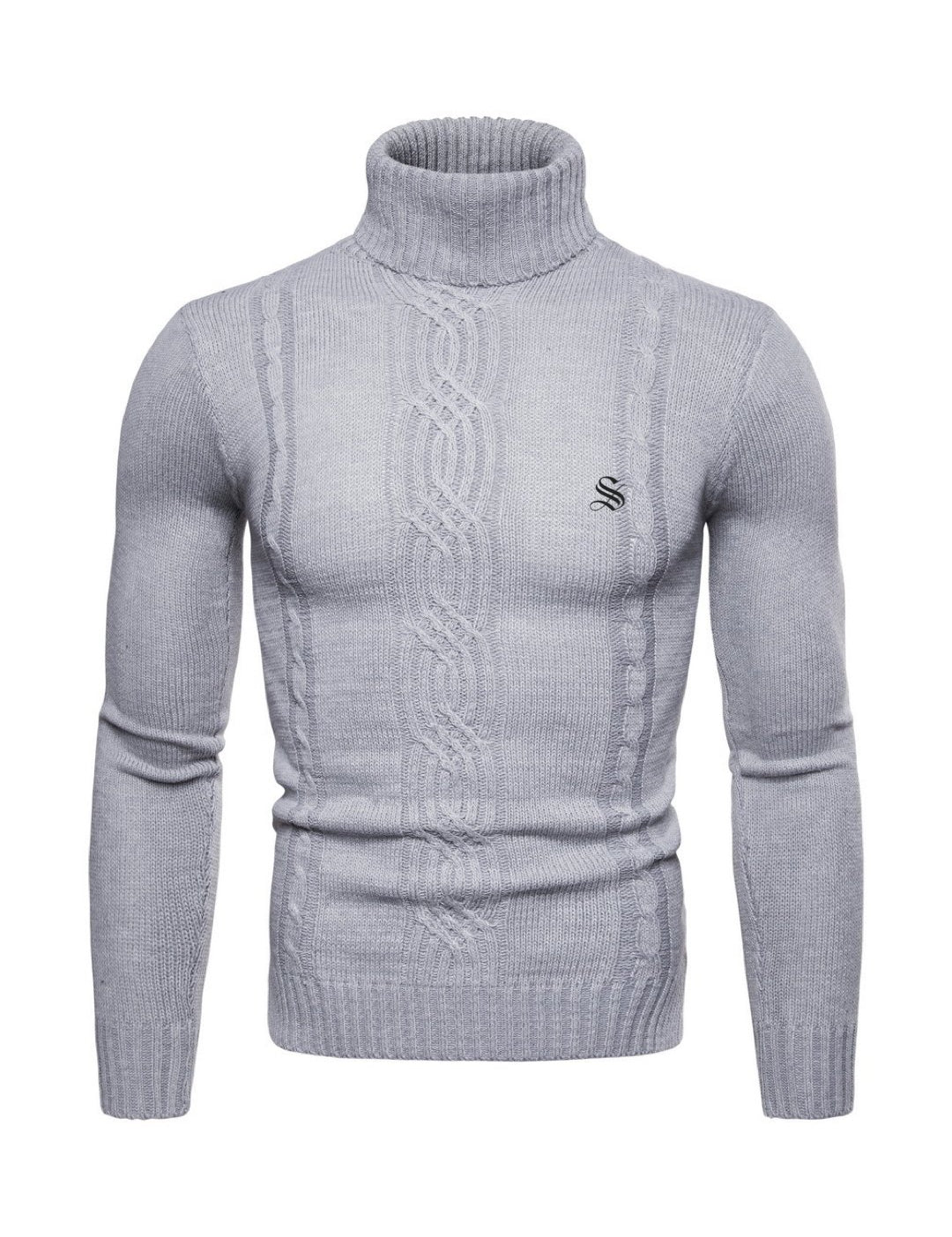 Bonzai - High Neck Sweater for Men - Sarman Fashion - Wholesale Clothing Fashion Brand for Men from Canada
