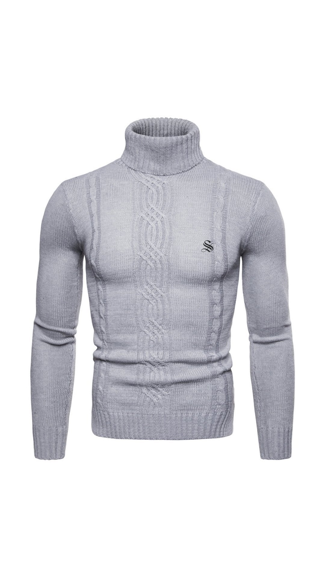 Bonzai - High Neck Sweater for Men - Sarman Fashion - Wholesale Clothing Fashion Brand for Men from Canada