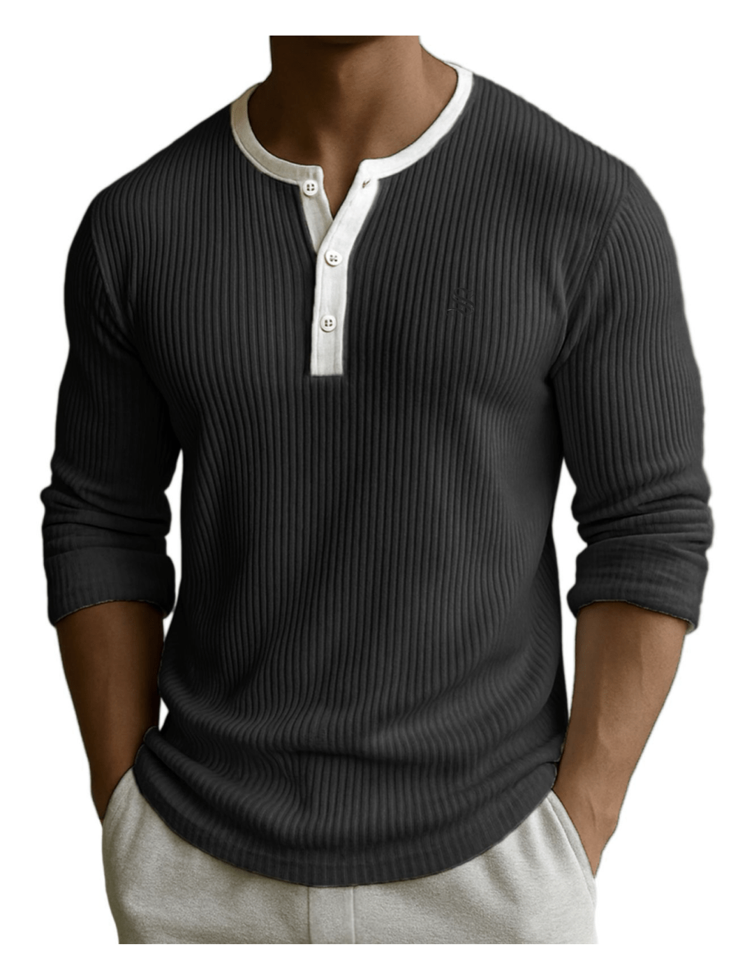 Boomiua 22 - Long Sleeves Shirt for Men - Sarman Fashion - Wholesale Clothing Fashion Brand for Men from Canada