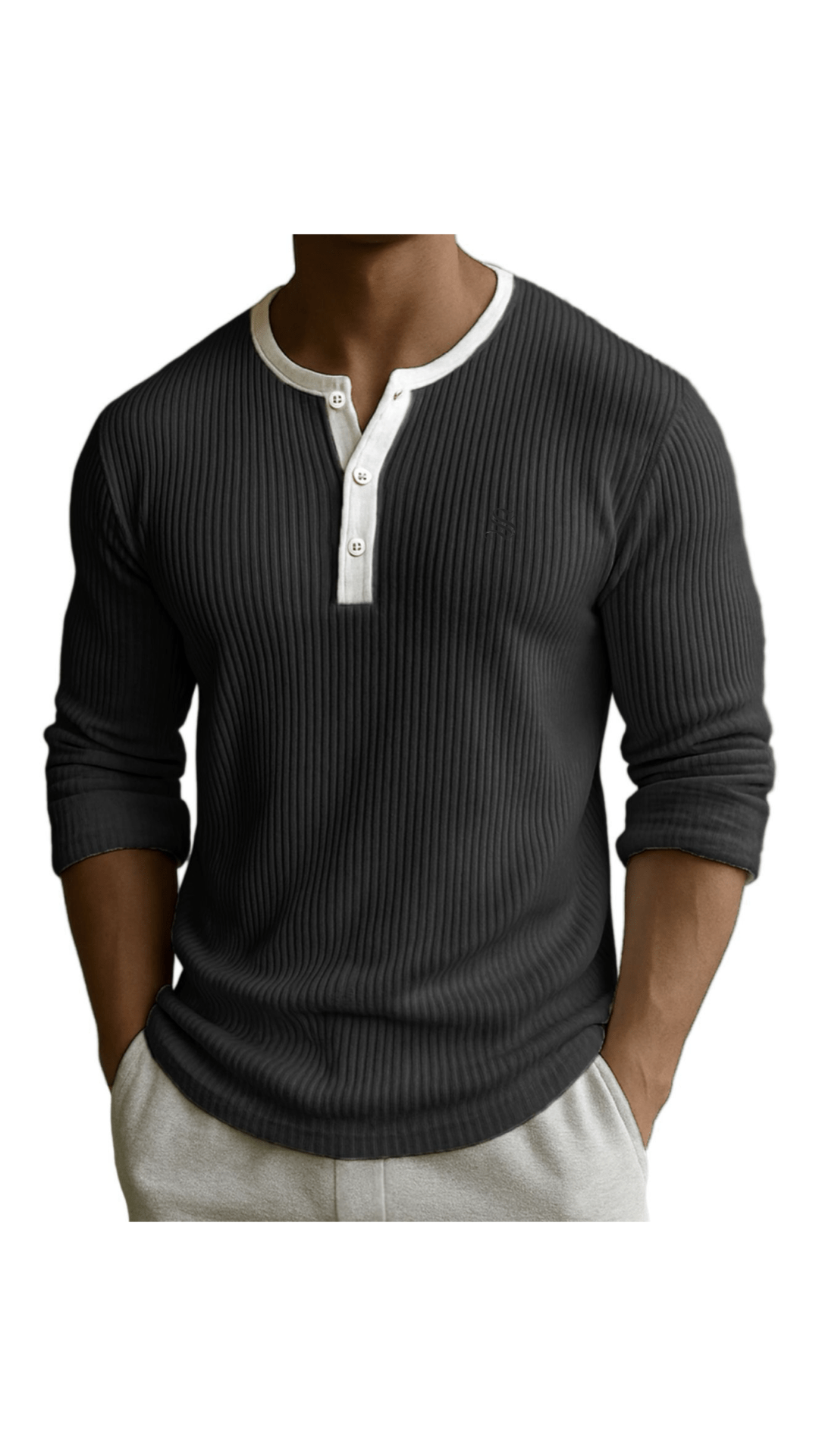 Boomiua 22 - Long Sleeves Shirt for Men - Sarman Fashion - Wholesale Clothing Fashion Brand for Men from Canada