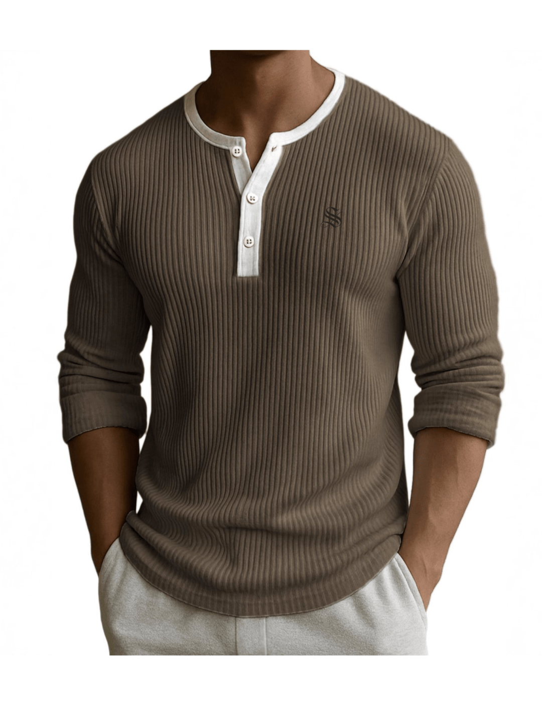 Boomiua 22 - Long Sleeves Shirt for Men - Sarman Fashion - Wholesale Clothing Fashion Brand for Men from Canada