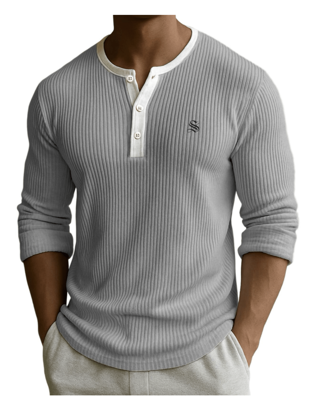 Boomiua 22 - Long Sleeves Shirt for Men - Sarman Fashion - Wholesale Clothing Fashion Brand for Men from Canada