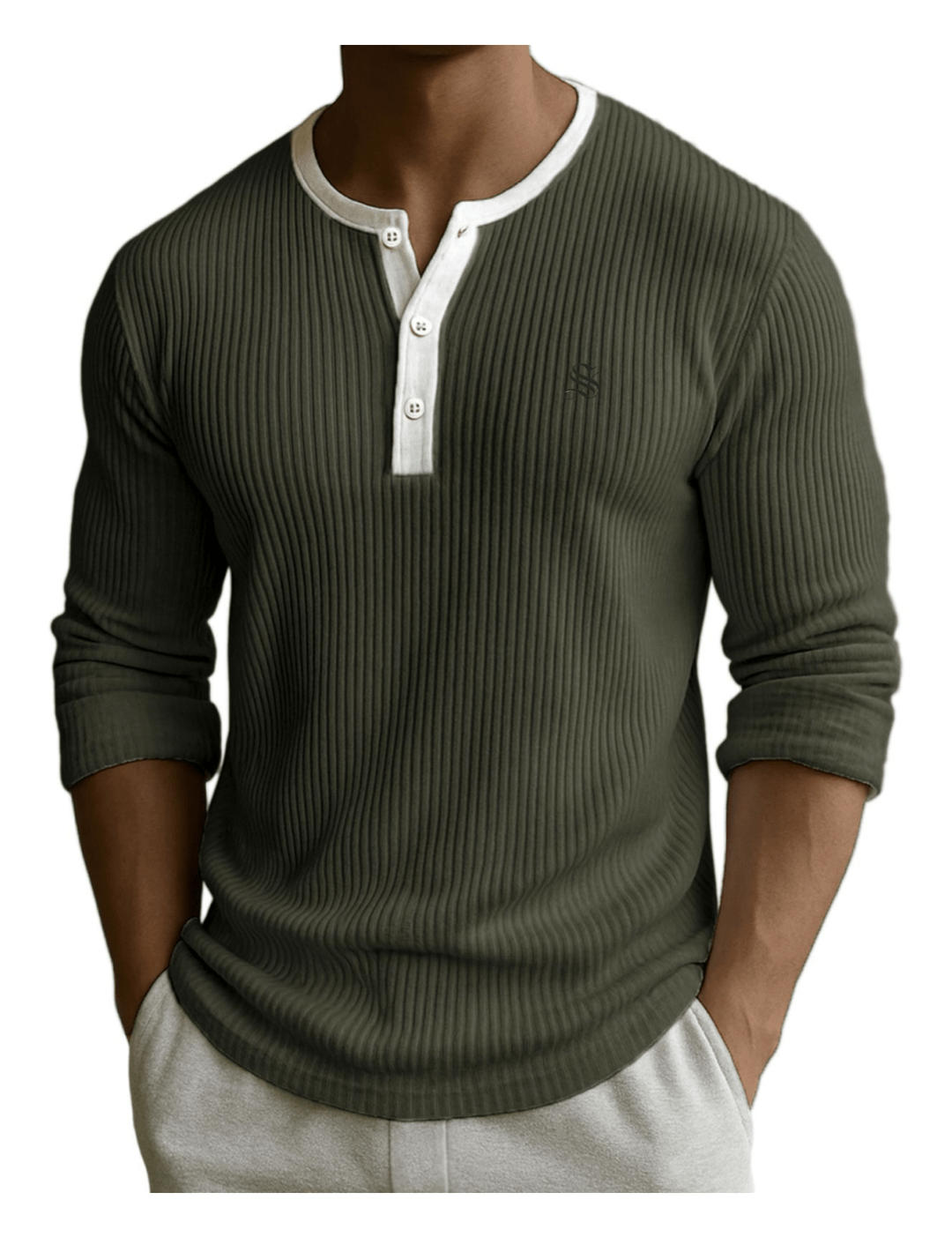Boomiua 22 - Long Sleeves Shirt for Men - Sarman Fashion - Wholesale Clothing Fashion Brand for Men from Canada