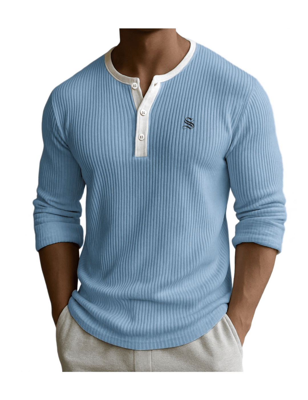 Boomiua 22 - Long Sleeves Shirt for Men - Sarman Fashion - Wholesale Clothing Fashion Brand for Men from Canada