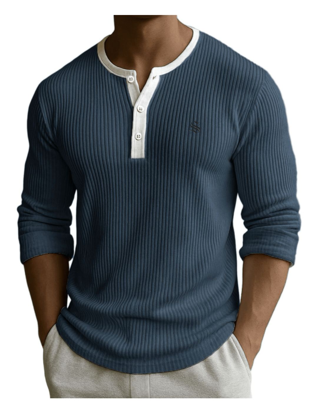 Boomiua 22 - Long Sleeves Shirt for Men - Sarman Fashion - Wholesale Clothing Fashion Brand for Men from Canada