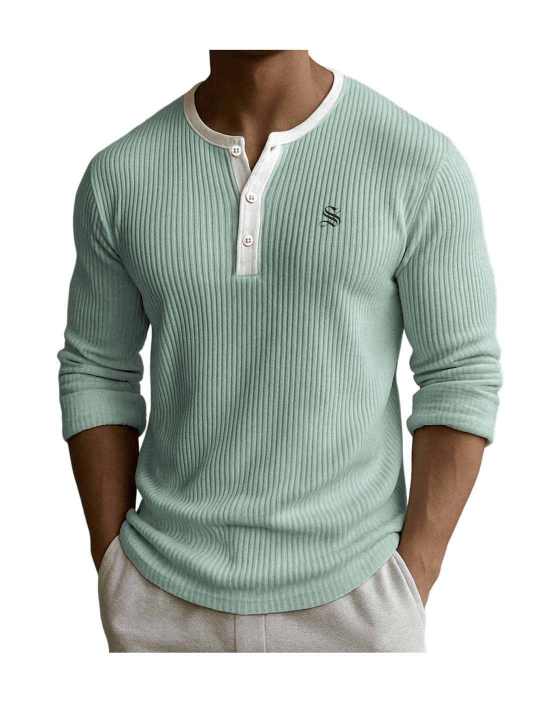 Boomiua 22 - Long Sleeves Shirt for Men - Sarman Fashion - Wholesale Clothing Fashion Brand for Men from Canada