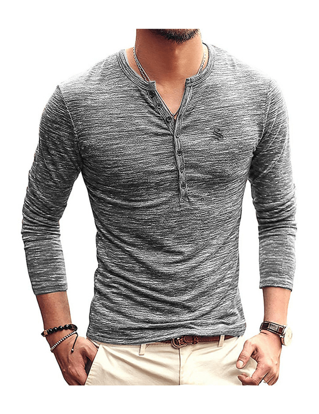 Boomiua 23 - Long Sleeves Shirt for Men - Sarman Fashion - Wholesale Clothing Fashion Brand for Men from Canada