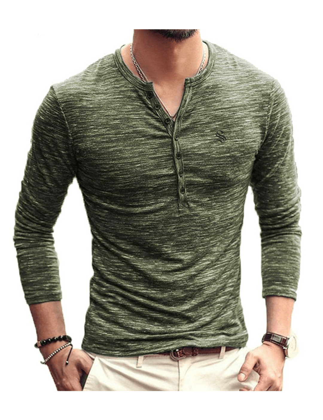 Boomiua 23 - Long Sleeves Shirt for Men - Sarman Fashion - Wholesale Clothing Fashion Brand for Men from Canada